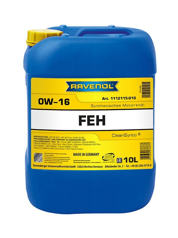 RAVENOL FEH SAE 0W-16