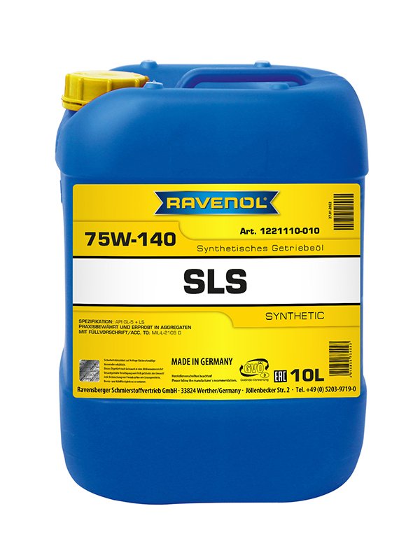RAVENOL Getriebeoel SLS SAE 75W-140 GL 5 LS