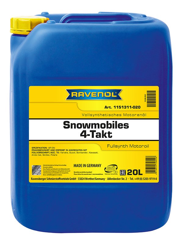 RAVENOL SNOWMOBILES 4-Takt Fullsynth.
