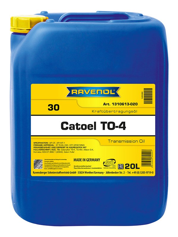 RAVENOL Catoel TO-4 SAE 30