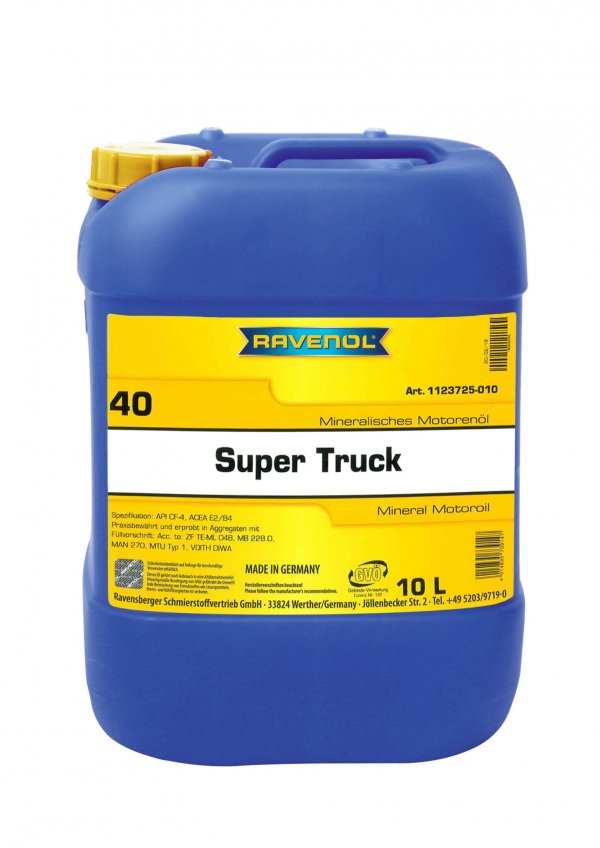 RAVENOL Super Truck SAE 40