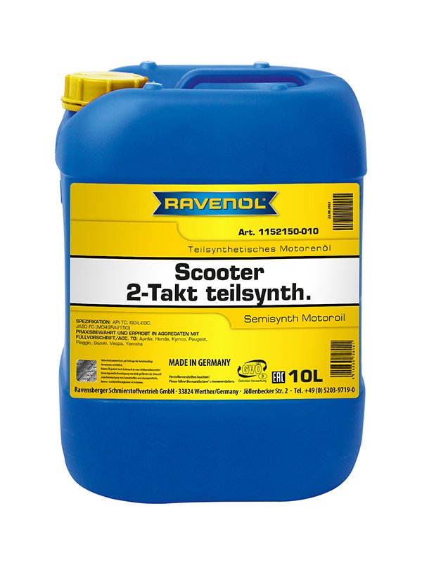 RAVENOL SCOOTER 2-Takt Teilsynth.
