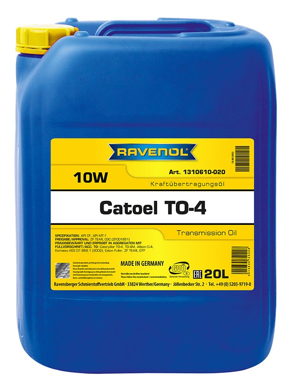 RAVENOL Catoel TO-4 SAE 10W