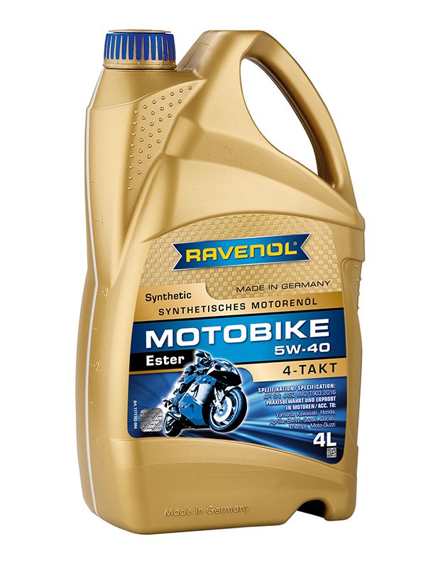 RAVENOL Motobike 4-T Ester SAE 5W-40