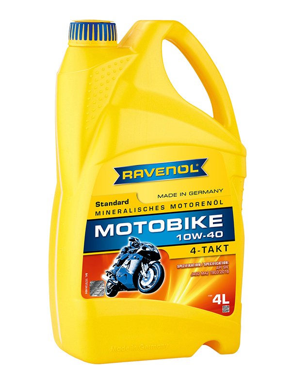RAVENOL Motobike 4-T Standard SAE 10W-40
