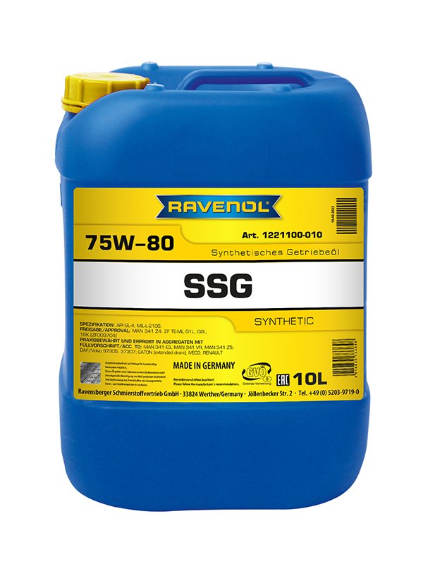 RAVENOL SSG Spec Synt LKW Getriebeöl SAE 75W-80