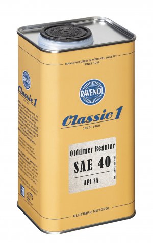 RAVENOL Oldtimer Regular SAE 40 API SA Image RAVENOL Oldtimer Regular SAE 40 API SA