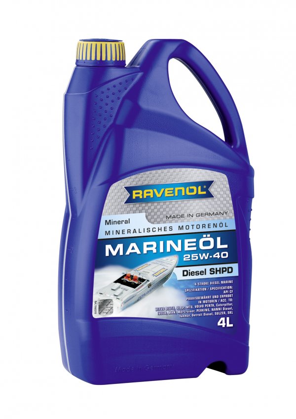 RAVENOL MARINEOIL SHPD 25W-40 mineral