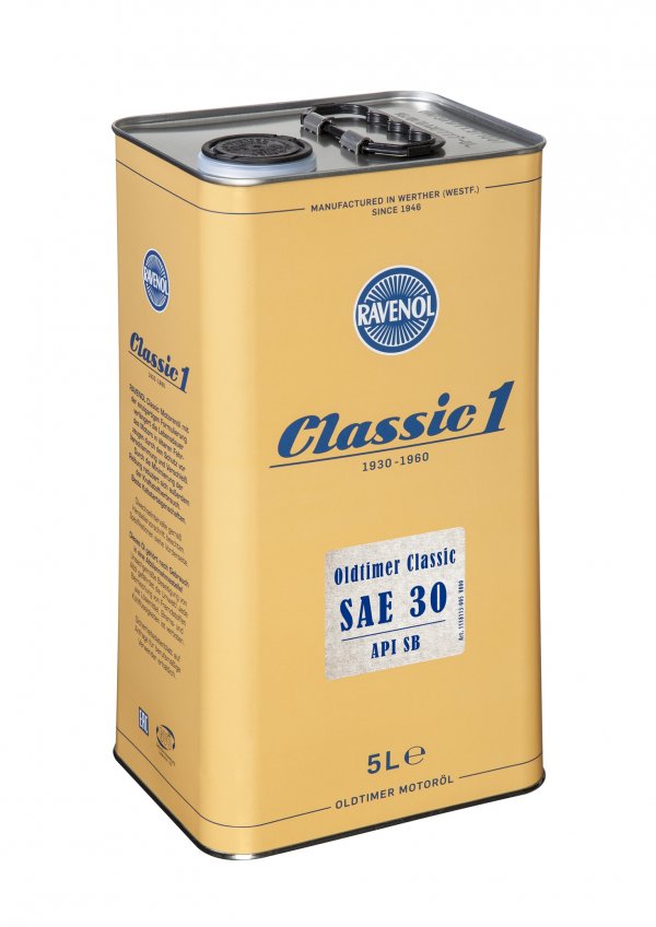 RAVENOL Oldtimer Classic SAE 30 API SB