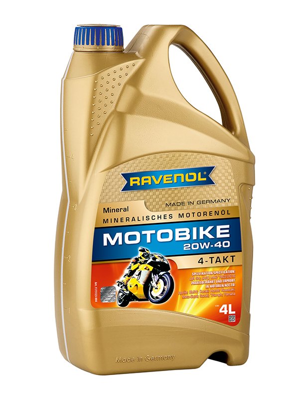 RAVENOL Motobike 4-T Mineral SAE 20W-40