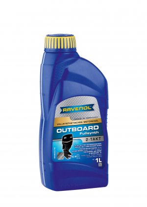 RAVENOL Outboardoel 2T Fullsynth. Image RAVENOL Outboardoel 2T Fullsynth.