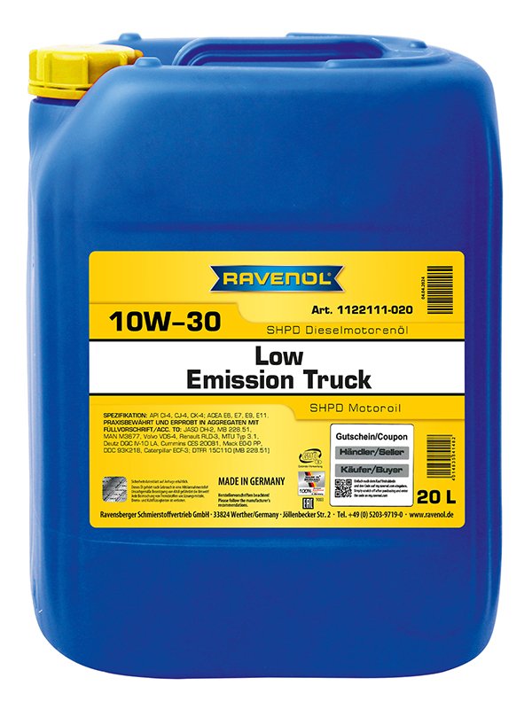 RAVENOL Low Emission Truck SAE 10W-30