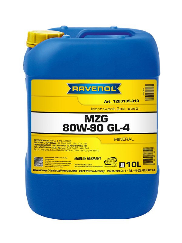 RAVENOL Getriebeoel MZG SAE 80W-90 GL-4