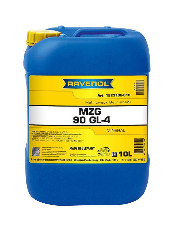 RAVENOL Getriebeoel MZG SAE 90 GL-4