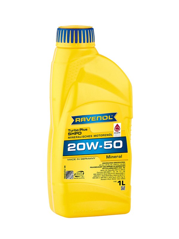 RAVENOL Turbo Plus SHPD SAE 20W-50