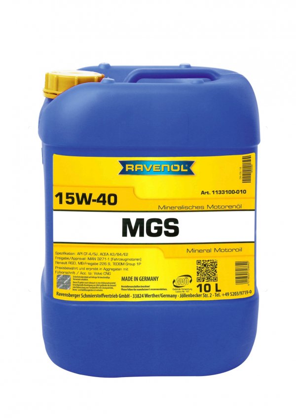 RAVENOL MGS SAE 15W-40