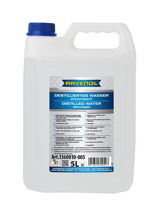 RAVENOL destilliertes Wasser