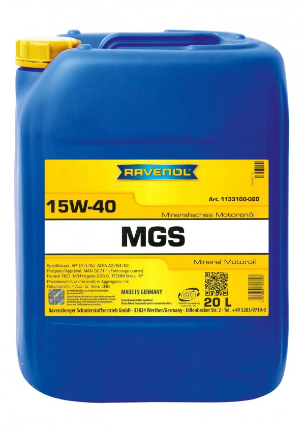 RAVENOL MGS SAE 15W-40